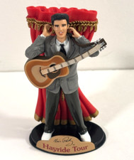 ELVIS PRESLEY ~ HAYRIDE TOUR ~  FIGURINE ~ 4 1/2 INCHES - MINT