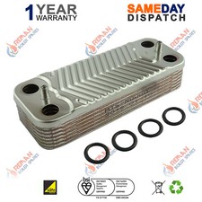 Ideal Mini C24 HE C24 & Europa 228 Boiler DHW Hot Water Heat Exchanger 075460