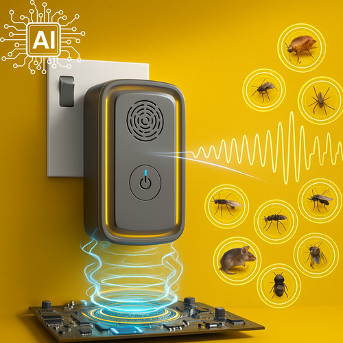 Ultrasonic pest repeller - pest, repeller,