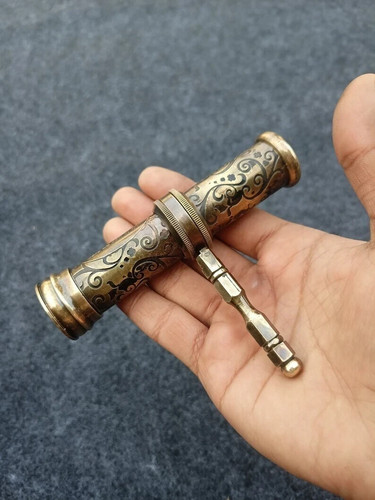 Brass antique kaleidoscope - antique,