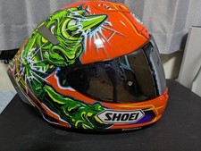 SHOEI X-Fourteen POWER RUSH Full Face XL:61-62cm Smoke Shield From Japan