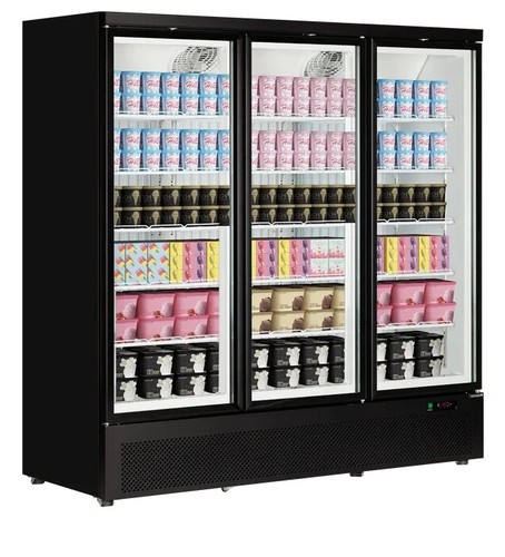 New upright triple glass - new,
