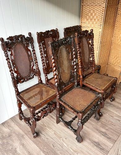 Set carolean oak - set, of