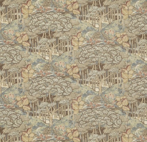 Baker curtain fabric - &,