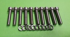 Stainless Valve Rocker CAM Cover Cap Bolts - Ford Zetec Silvertop 1.6 1.8 2.0 RS