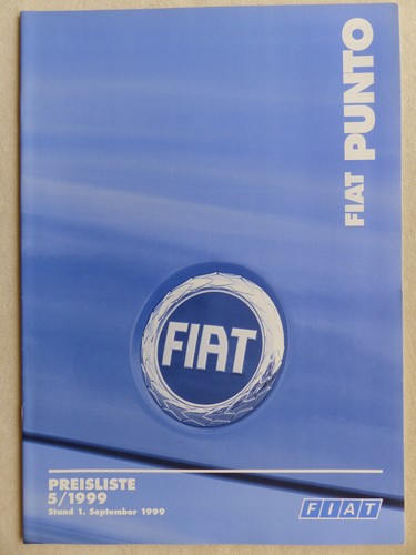 Fiat punto hgt price list - punto,