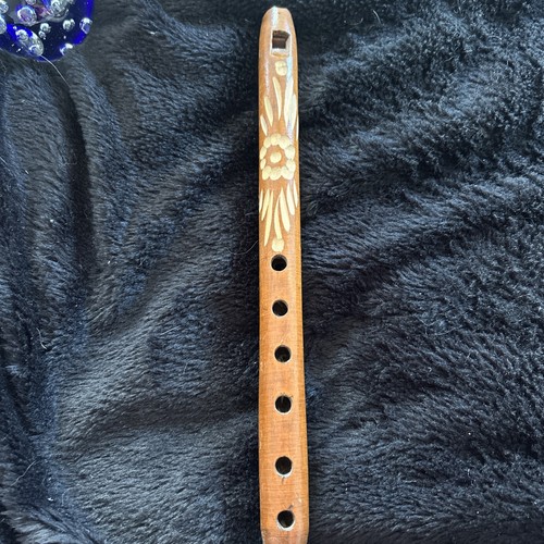 Wooden flute recorder - ,