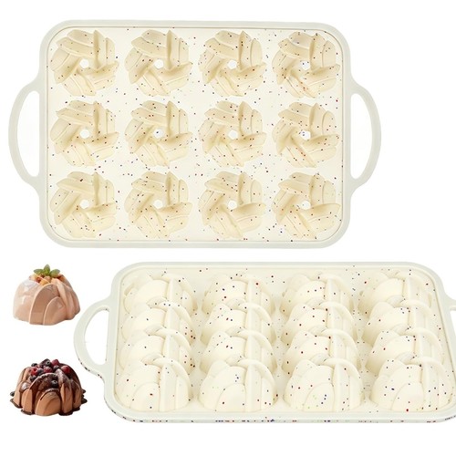 12cavity nonstick silicone - 12cavity,