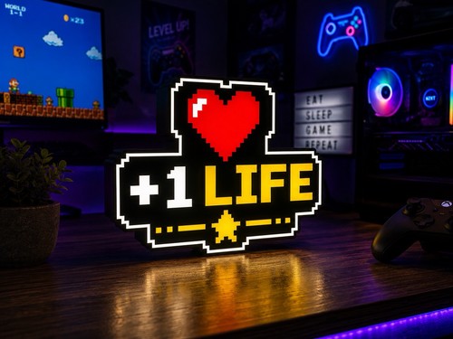 Life led light box retro - led,