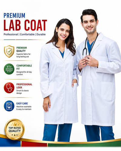 Standard medical lab coat - medical,