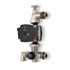 Underfloor Heating Manifold Mixing Valve with Grundfos Pump