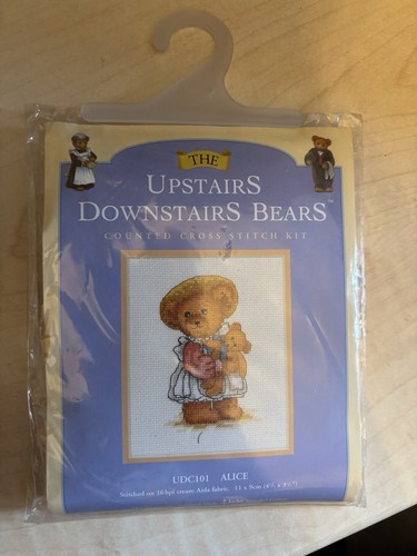 Teddy bear cross - cross, stitch
