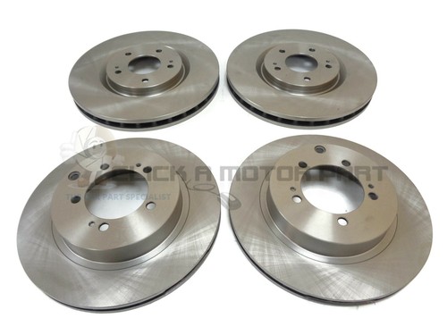 Front and rear brake discs - front,