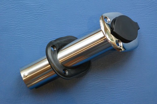 Rod holder with - with, stainless