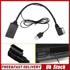 For Audi A3 A4 A5 S5 AMI Bluetooth5.0 Music Interface AUX Audio Cable Adapter -