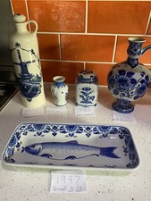Royal delft blue and white