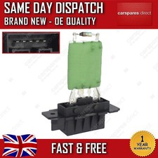 PEUGEOT EXPERT 2007-ONWARDS HEATER BLOWER MOTOR FAN RESISTOR 6450XE