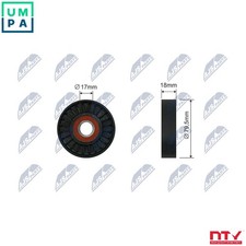 TENSIONER PULLEY VRIBBED BELT