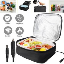 12V Portable Food Warmer Auto Temp Control for Car Truck Office Healthy Eating