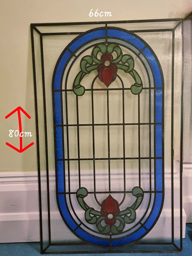 Antique original leaded art - leaded,