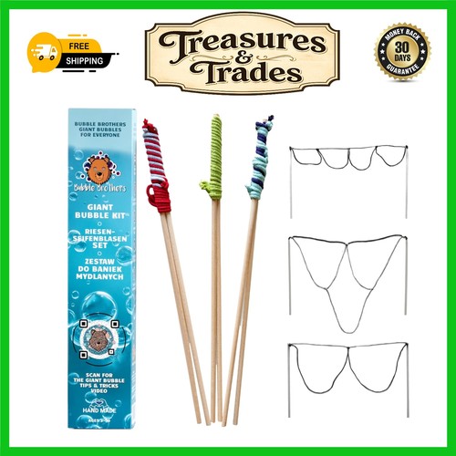 Giant bubble wand set - wand,