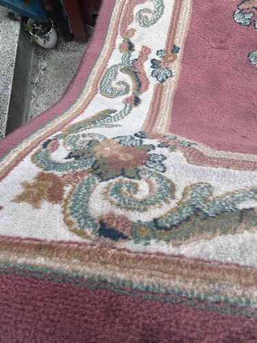 Vintage belgian area - belgian, rug