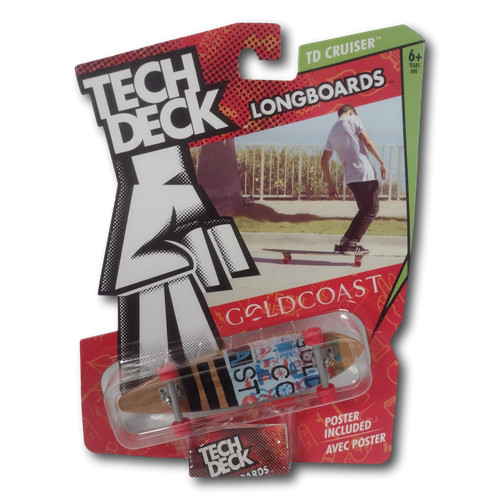 Tech deck longboards - deck, goldcoast