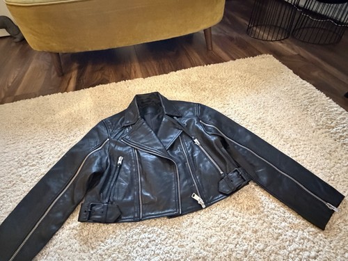 All saints leather jacket - saints,