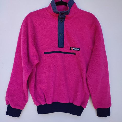 Vintage berghaus pullover pink - pullover,