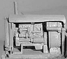 Gardener 5LW Diesel Generator X17 UNPAINTED OO Scale Langley Models Kit 1/76