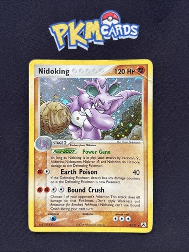 Pokemon tcg nidoking - nidoking, firered