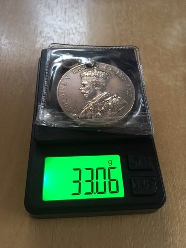 1911 king george silver met - king, v
