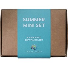 Unison Colour Artists Soft Pastels Summer Colours Mini Set 8pc