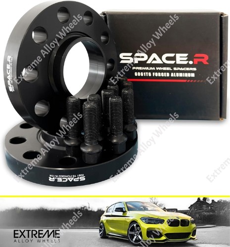 Alloy wheel spacers 12mm black - wheel,
