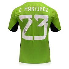 Emi Martinez Back Signed