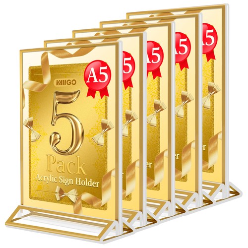 Vaiigo acrylic sign holder - a5,