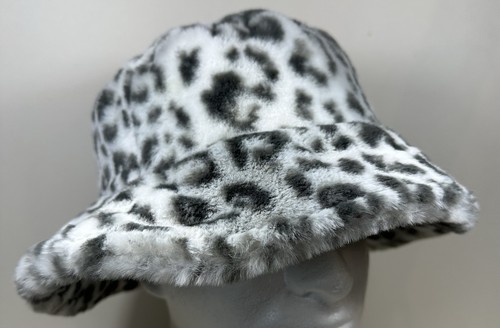 Leopard print bucket hat - print,