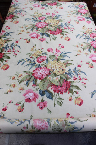 Vintage 1920s floral glazed - 1920s,