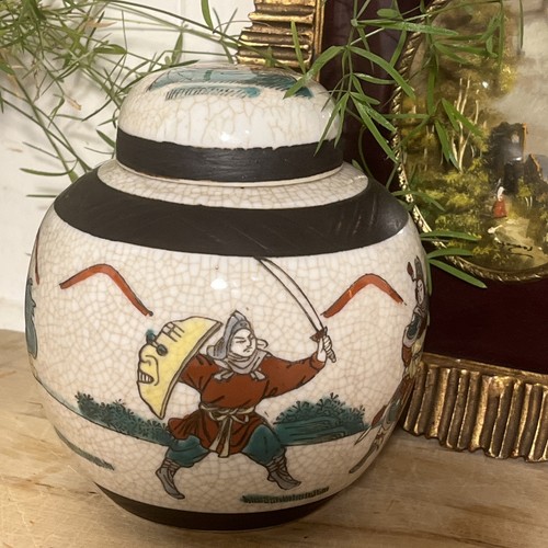 Vintage crackle glaze - glaze, ginger