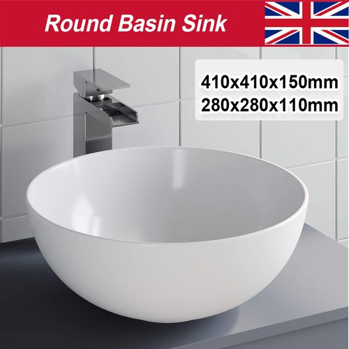 Round counter mounted sink - mounted,