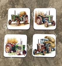 Old tractors Design Wooden