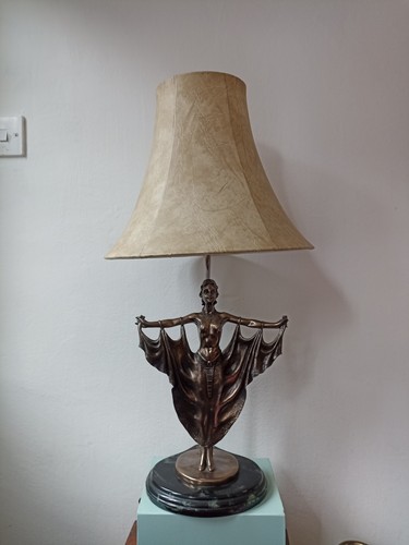 Art deco style cross table