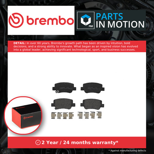 Brake pads set fits - brake,