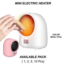 400W Electric Heater Portable Desktop Winter Fan Air Heating Warmer Home Office