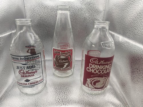 Vintage pint milk bottles x - 1,