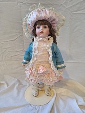 Vintage Franklin Mint Doll Be Be Bru by Maryse Nicole Porcelain Doll