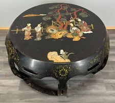 Vintage Chinese Lacquered Coffee Table w/ Intricate Scenes – Lot 3646