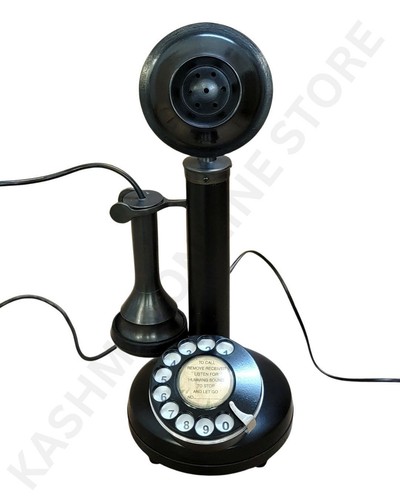 Black antique candlestick - antique,