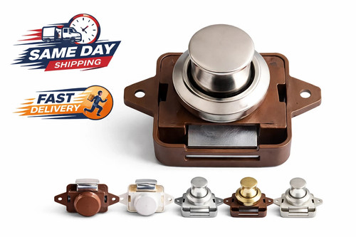 Latch knob push button - latch,