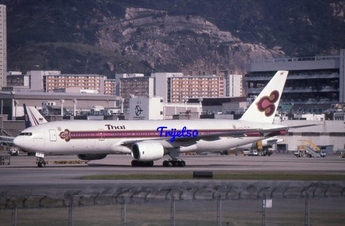 35mm airliner slide boeing - 35mm,